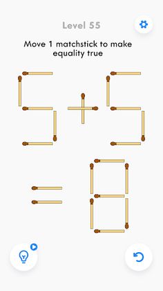 Matchstick puzzle - Screenshot 1