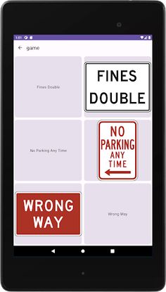 Road Signs Memory Game - Screenshot 4