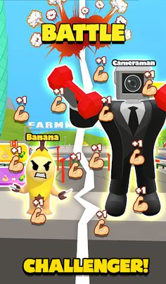 Lifting Hero Banana - Screenshot 1