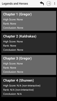Heroic Epic: A Choices Game - Screenshot 2