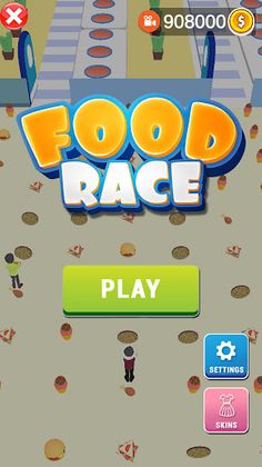 Crazy Food Race Game: 3d Games - Screenshot 1
