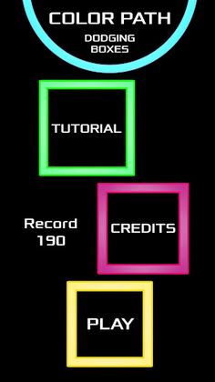 Color Path: Dodging Boxes - Screenshot 1