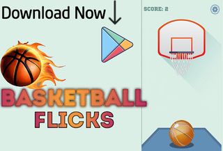 BasketBall Flicks:Sport Game - Screenshot 1