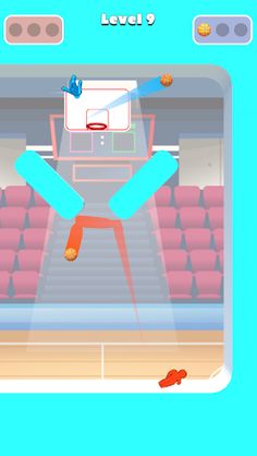 Dribble Up Basketball - Screenshot 1