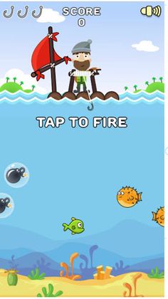 Tiny Fishing game - Screenshot 2