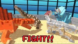 Blocky Dino Park Dino Arena - Screenshot 3