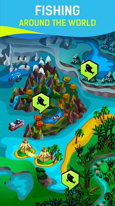 Grand Fishing Game: fish hook - Screenshot 2