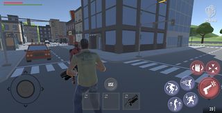 Man On Robo City Crash - Screenshot 2