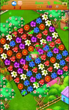 Flowers Sweet Connect – Match - Screenshot 1