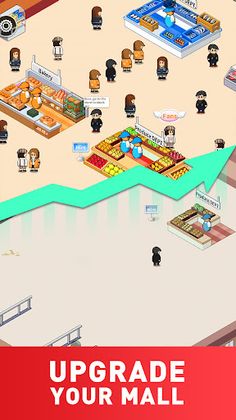 Idle Shopping mall Tycoon - Screenshot 3