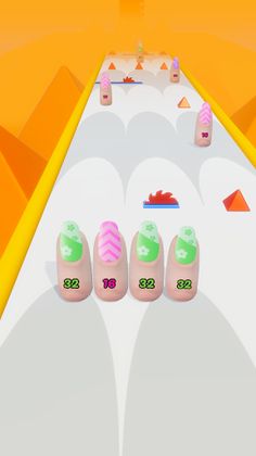 Nails Fashion 3D - Screenshot 2
