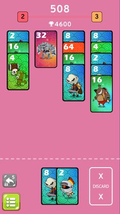 3D Card Merge Game - Screenshot 2