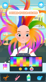 Hair salon games : Hairdresser - Screenshot 1