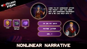 Wasteland Punk: Post Apocalypse RPG Survival Game - Screenshot 3