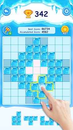 Classical Ice Blocks Puzzle - Screenshot 4