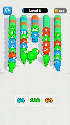 Hot Even Merge - Screenshot 2