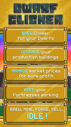 Dwarf Clicker - Idle Game - Screenshot 1