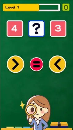 Brain Training-Which is bigger - Screenshot 2