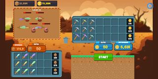 Idle Mine&Merge - Screenshot 1