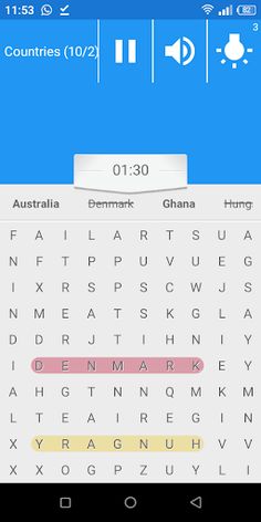 Word Search Legend - Screenshot 1
