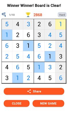 6x6 Classic Sudoku - Screenshot 4