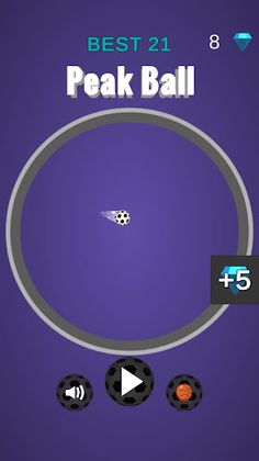 Peak ball - Screenshot 1
