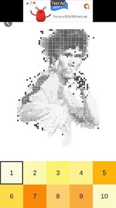 Bruce Lee My Hero - Pixel Art - Screenshot 4