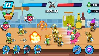 Vegetable Duel-Fruit War - Screenshot 1