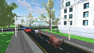 Angry Bull City Attack Game 3D - Screenshot 3