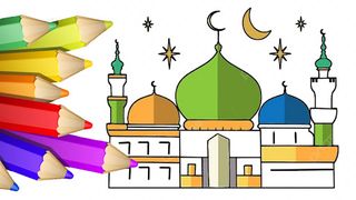 Mewarnai Masjid Islam - Screenshot 1