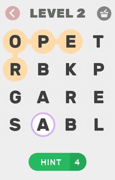 Play with words - Locate words - Screenshot 2