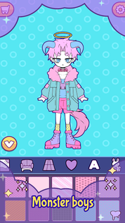 BatDoll monster boy maker game - Screenshot 5