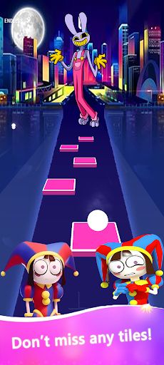 Digital Circus Dance Tiles Hop - Screenshot 2