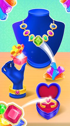 Girl DIY fashion jewelry maker - Screenshot 2