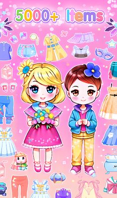 العاب تلبيس دمى تشيبي - Screenshot 2