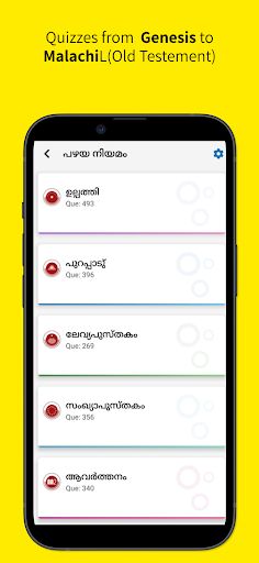 Malayalam Bible Quiz - Screenshot 3
