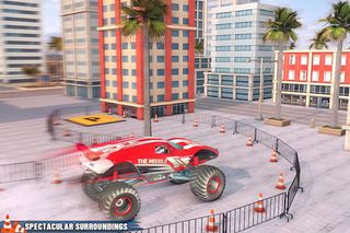 Monster Truck Parking Dirt Sim - Screenshot 1
