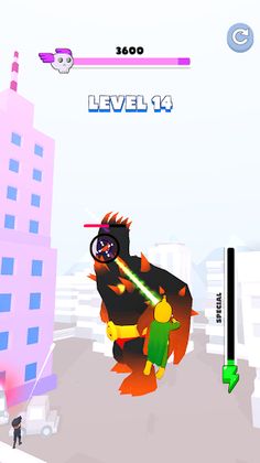 Superhero vs. Monsters - Screenshot 1
