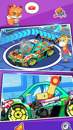 Repair The Future Racing Car - Screenshot 1