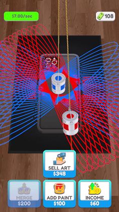 Pendulum Paint ASMR - Screenshot 3