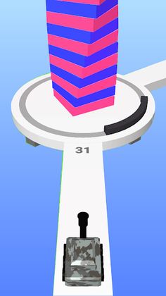 Fire Balls Hit Tower 3D Fun - Screenshot 2