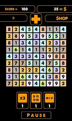 GuNumber - Numbers Tables Game - Screenshot 2