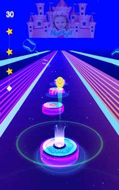 Nastya Dancing Tiles Hop - Screenshot 2