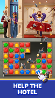 Royal Hotel Match: Puzzle Game - Screenshot 1