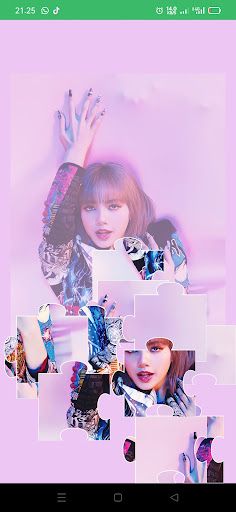 Lisa Game Puzzle Jigsaw Nice - Screenshot 3