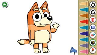 Bluey Bingo Coloring Book - Screenshot 3