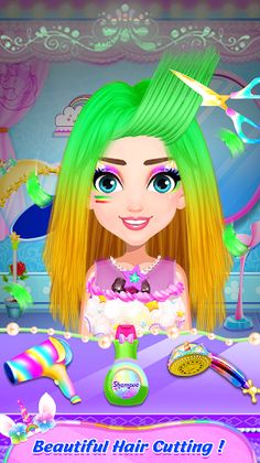 Unicorn Girl Hair beauty Salon - Screenshot 3
