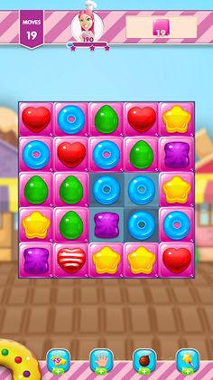 Cute Candy World - Screenshot 2