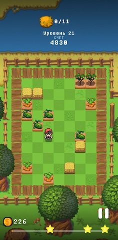 Three in a Row - Pixel Farm - Screenshot 3