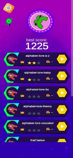 Alphabet - Music Hop 3d - Screenshot 1